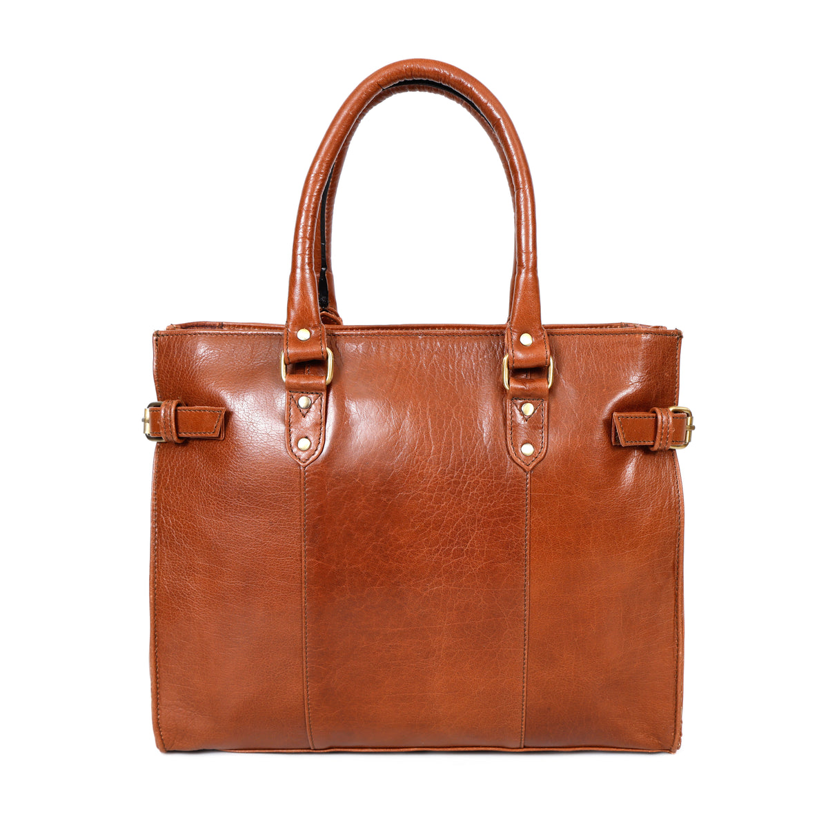 Heritage Leather Tote – Large Work Bag for Women
