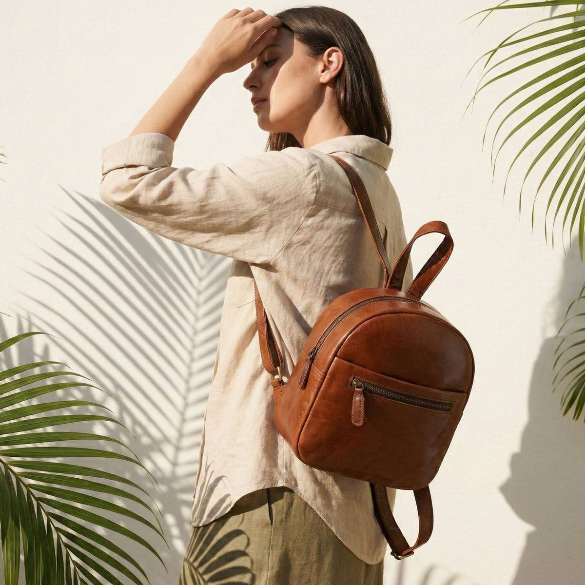 Camden Mini Pack – Leather Mini Backpack