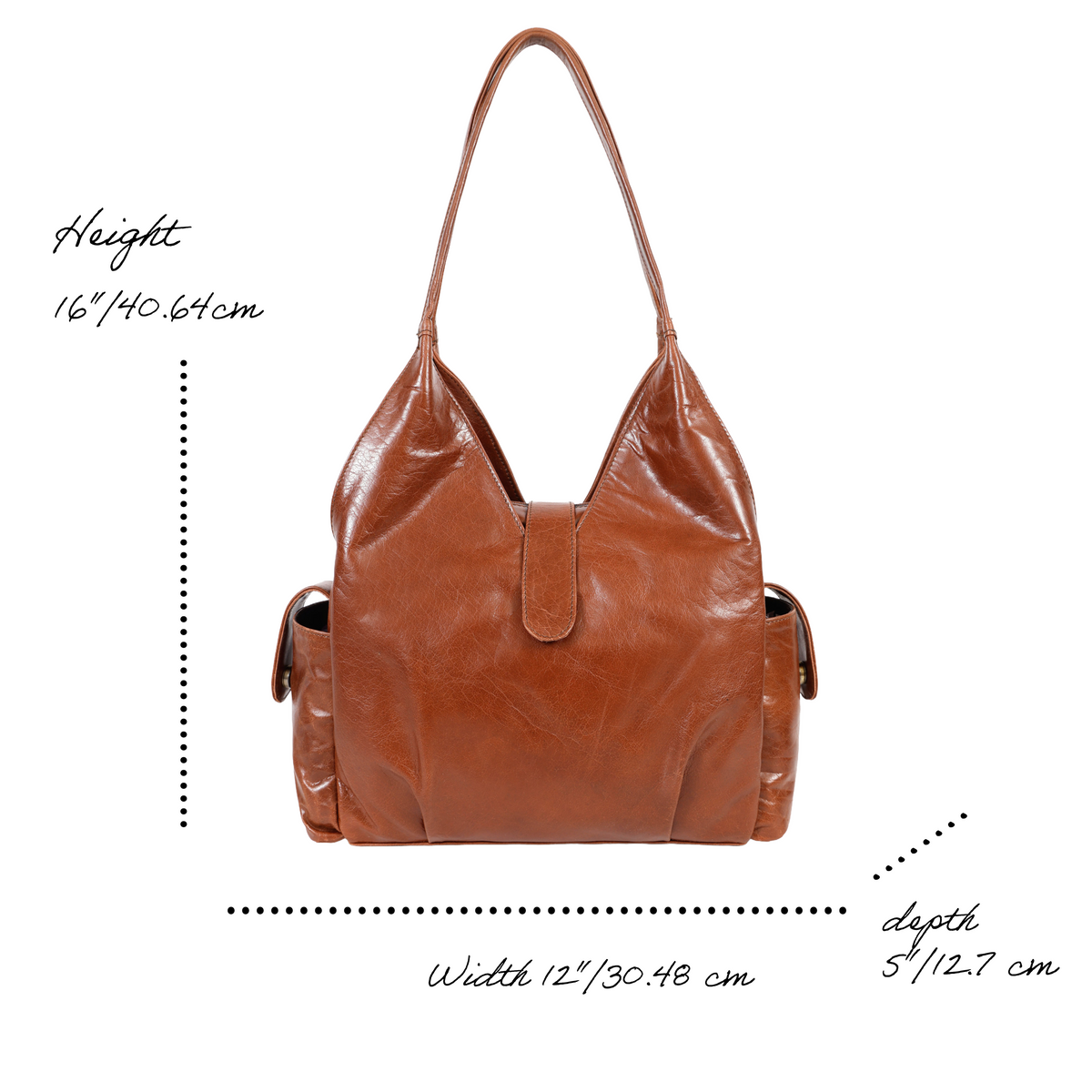 Belmont Leather Hobo Bag