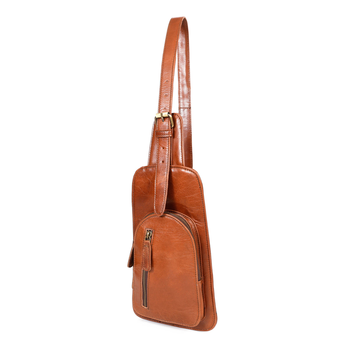 Mira Leather Crossbody Sling Bag