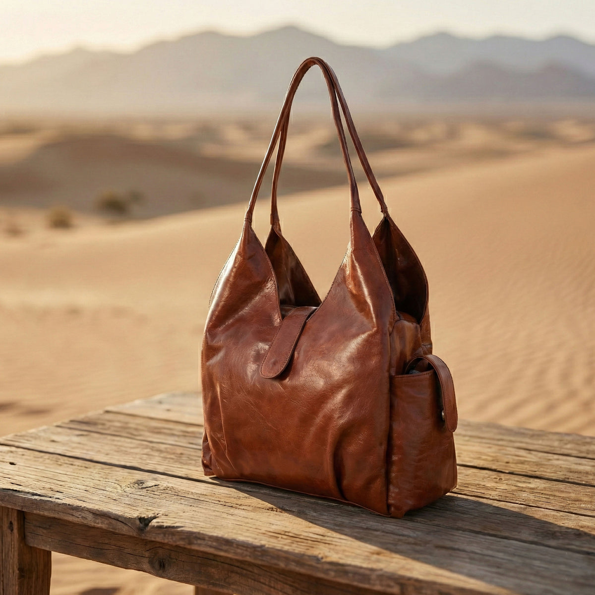 Belmont Leather Hobo Bag