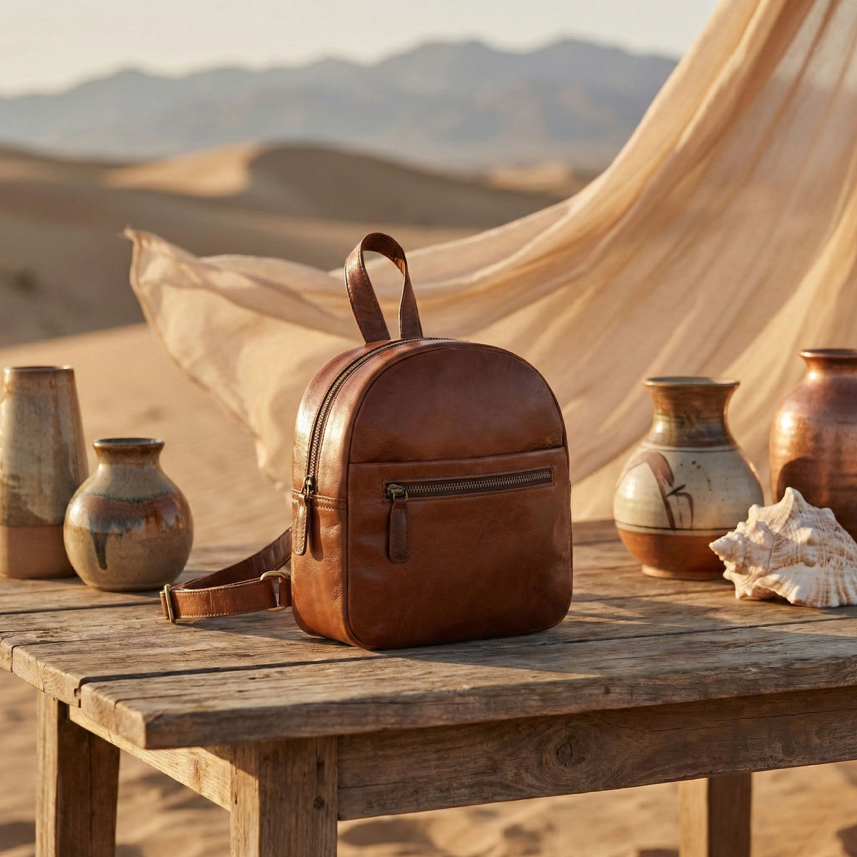 Camden Mini Pack – Leather Mini Backpack